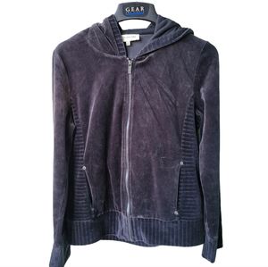 Jones New York Velour Jacket Size Small